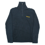 NAUTICA Mens Jumper Blue 1/4 Zip Tight Knit XL