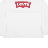 LEVI'S Womens Sweatshirt White XL