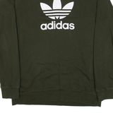 ADIDAS Mens Sweatshirt Green M