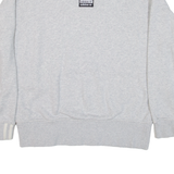 ADIDAS Womens Sweatshirt Grey UK 8