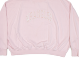 WRANGLER Cropped Mens Sweatshirt Pink XL