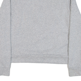 PUMA Womens Sweatshirt Grey 1/4 Zip M