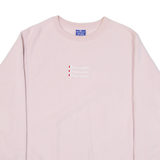 CHAMPION Womens Sweatshirt Pink M