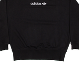 ADIDAS Womens Sweatshirt Black UK 10