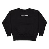ADIDAS Womens Sweatshirt Black UK 10