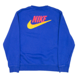 NIKE Mens Sweatshirt Blue XS