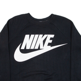 NIKE Womens Sweatshirt Black M