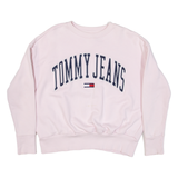 TOMMY HILFIGER Womens Sweatshirt Pink S