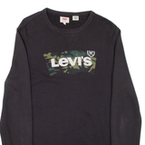 LEVI'S Mens Sweatshirt Black S