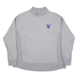CHAMPION REVERSE WEAVE Womens Sweatshirt Grey High Neck USA L