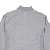 CHAMPION REVERSE WEAVE Womens Sweatshirt Grey High Neck USA L