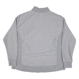CHAMPION REVERSE WEAVE Womens Sweatshirt Grey High Neck USA L