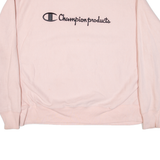CHAMPION Womens Sweatshirt Pink XL