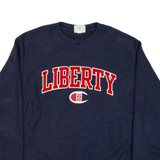 CHAMPION REVERSE WEAVE Liberty Mens Sweatshirt Blue USA M