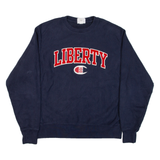 CHAMPION REVERSE WEAVE Liberty Mens Sweatshirt Blue USA M