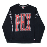 RUSSELL ATHLETIC PHX Mens Sweatshirt Black USA M