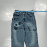 Hip Hop Southpole Jeans - 28W 29L Blue Cotton