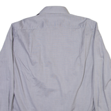 VALENTINO Mens Plain Shirt Grey Long Sleeve M