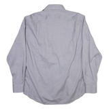 VALENTINO Mens Plain Shirt Grey Long Sleeve M