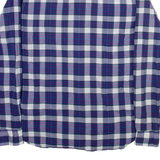 GAP Mens Shirt Blue Check Long Sleeve S