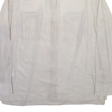 MARC CAIN Womens Plain Shirt Grey Viscose Long Sleeve L