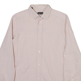 TOM FORD Mens Shirt Pink Striped Long Sleeve M