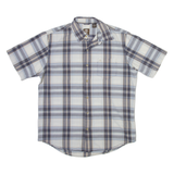 TIMBERLAND Mens Shirt Grey Check M