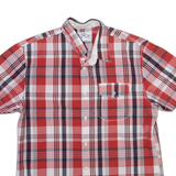 LEVI'S Mens Shirt Red Check L