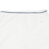 Womens Casual Shorts White 90s M W30