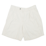 CANDA Pleated Mens Casual Shorts Beige S W28