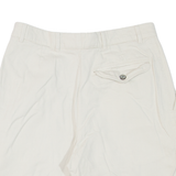 CANDA Pleated Mens Casual Shorts Beige S W28