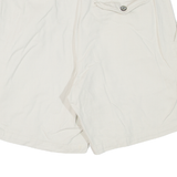 CANDA Pleated Mens Casual Shorts Beige S W28