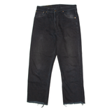 LEVI'S 521 02 Mens Jeans Black Regular Straight W32 L26
