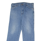 DICKIES Workwear Mens Jeans Blue Regular Straight Stone Wash W36 L30