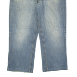 DICKIES Workwear Mens Jeans Blue Regular Straight Stone Wash W38 L25