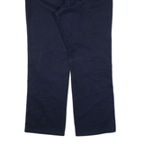DICKIES Workwear Mens Trousers Blue Regular Straight W36 L30