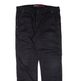 DICKIES Double-knee Workwear Mens Trousers Black Regular Straight W38 L32