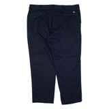 DICKIES 874 Workwear Mens Trousers Blue Regular Straight W44 L30