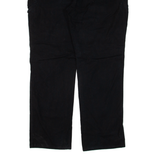 DICKIES Workwear Mens Trousers Black Relaxed Straight W40 L32