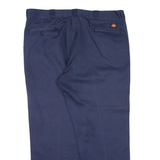 DICKIES 874 Workwear Mens Trousers Blue Regular Straight W40 L28