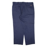 DICKIES 874 Workwear Mens Trousers Blue Regular Straight W40 L28
