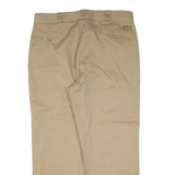 DICKIES Workwear Mens Trousers Beige Regular Straight W36 L27