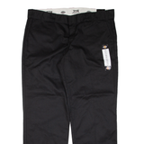 DICKIES 774 Workwear Womens Trousers Black Regular Straight W40 L31