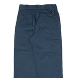 DICKIES 874 Workwear Mens Trousers Blue Regular Straight W30 L27