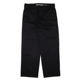 DICKIES Workwear Womens Trousers Black Relaxed Straight W34 L28