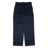 DICKIES Cargo Workwear Mens Trousers Blue Relaxed Straight W32 L32