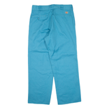 DICKIES 874 Workwear Mens Trousers Blue Regular Straight W32 L27