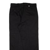 DICKIES Workwear Mens Trousers Black Regular Straight W38 L30