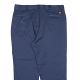 DICKIES 874 Workwear Mens Trousers Blue Regular Straight W37 L25
