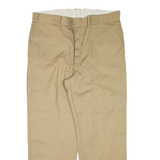 DICKIES Workwear Mens Trousers Beige Regular Straight W40 L30